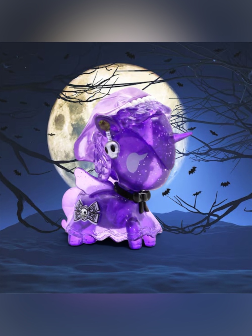 Tokidoki Unicorno After Dark Series 2 Figure Gothic Purple Vicky Figurine NEW